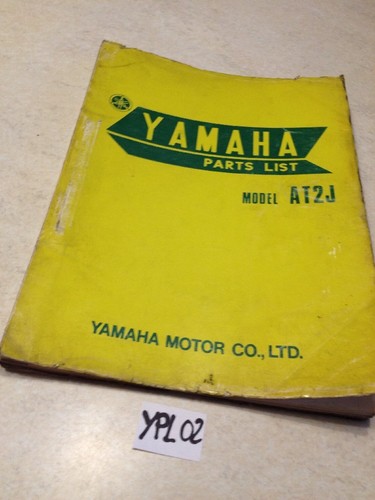 Yamaha parts list 125 - 125, at2j