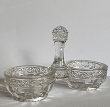 SALIERE CRISTAL MOULE DE SAINT