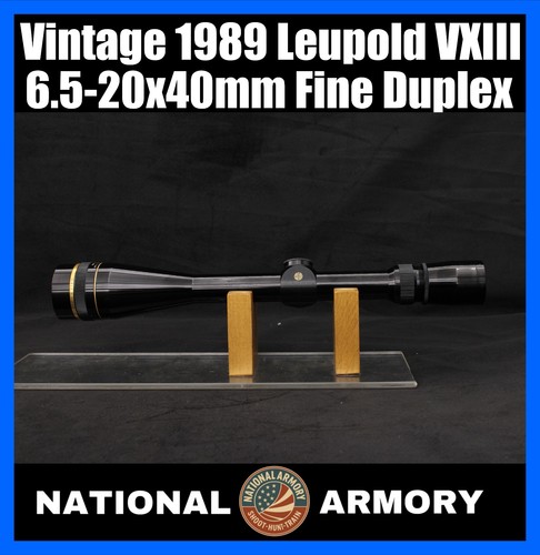 1989 leupold iii 5 20x40 - 1989,