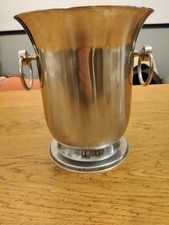 Ancien Seau À Champagne En Métal