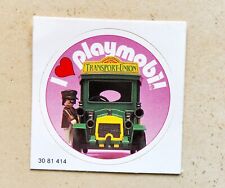 Autocollant sticker playmobil Vintage chauffeur voiturier  transport union taxi