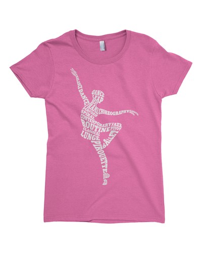 Dance ballerina typography - ballerina,