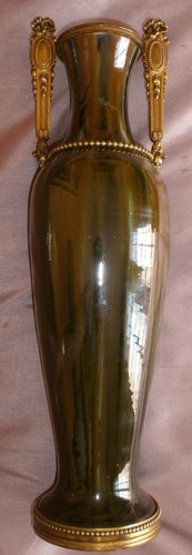 Vase faïence coulures - en,