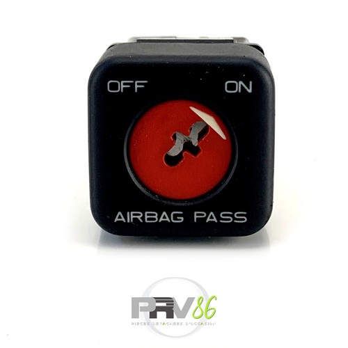 Bouton neutralisation airbag - bouton,