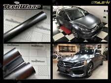 Film vinyle covering gris mat métallisé thermoformable adhesif 50 x 30 cm 