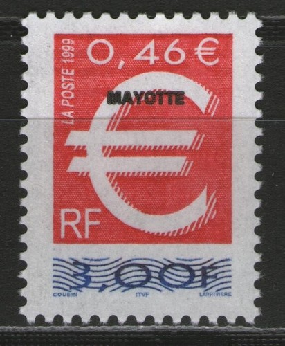 Mayotte le timbre - mayotte:,