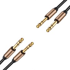 2X Câble Audio Jack 6,5 mm