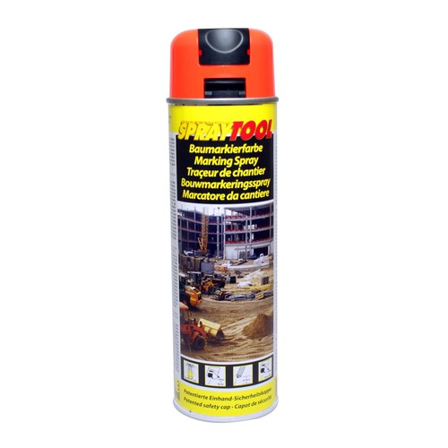 Bombe peinture orange - ,