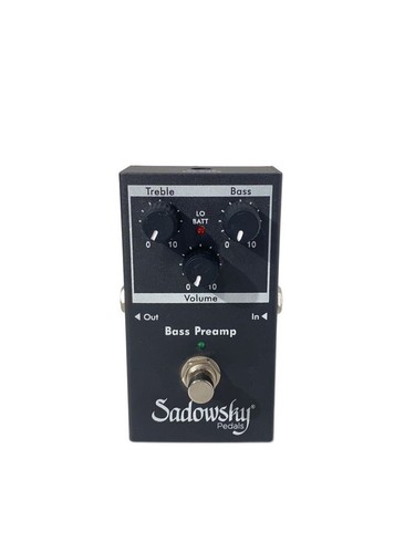 Sadowsky sbp bass preamp - bass,