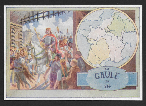 French card gaule - la, 714