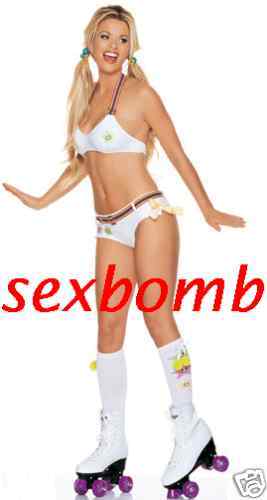 Sexy costume completo roller - costume,