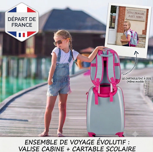 Ensemble bagage enfant valise - ensemble,