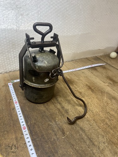 Lampe mineur ancienne - lampe,