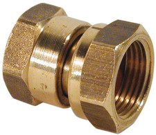 Raccord à visser - Spécial gaz butane et propane - Femelle / Femelle  20 x 150