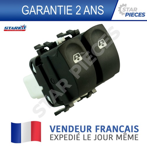 Commande bouton leve - bouton, vitre