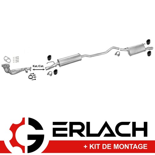 Echappement silencieux pour