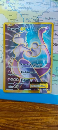 Carte pokémon mewtwo - pokémon, ex