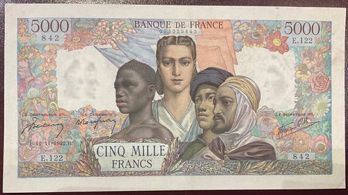 France 5000 francs empire - -,