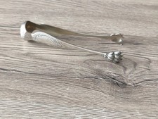 Ancienne Pince À Sucre En Argent Poinçonné 