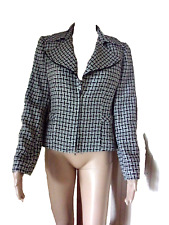 F36 Vêtement occasion FEMME Veste courte m.l. zippée CHANTAL ROSNER T. 3