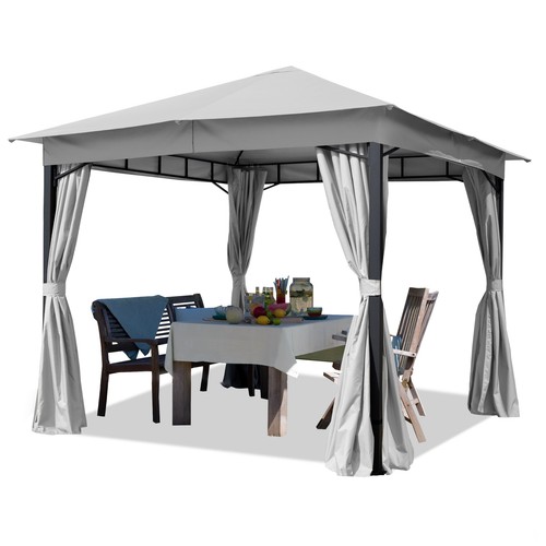Tonnelle jardin 3x3 m - de,