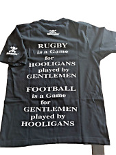 T shirt rugby AUSTRALIA - Bonemasher tête de mort - Humoristique -