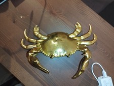 Crabe Doré Décoration 