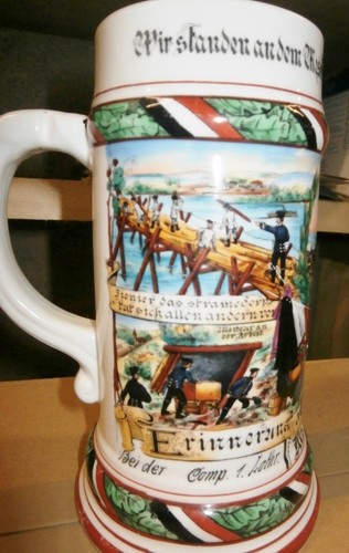 Chope bière réserviste - chope,