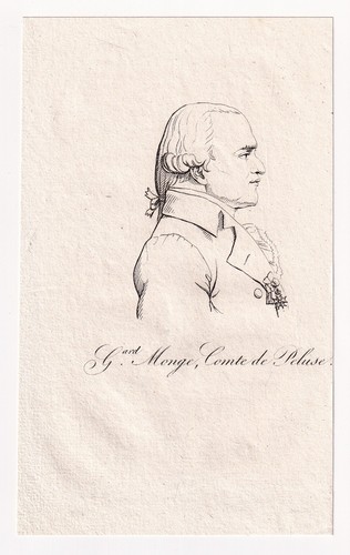 Portrait xixe gaspard monge - xixe,