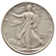 1/2 DOLLAR 1946 ETATS UNIS /