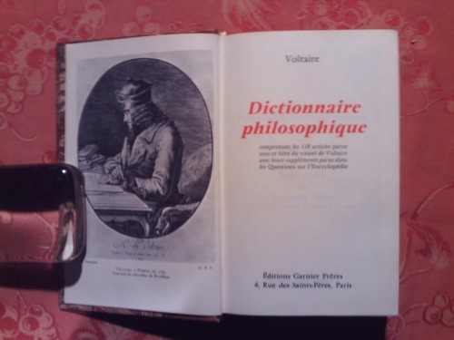 Voltaire dictionnaire - voltaire,