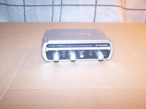 Audio fast track guitar - m-audio,