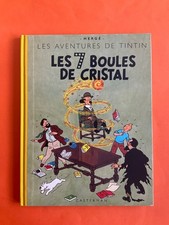 HERGE FAC SIMILE TINTIN LES 7
