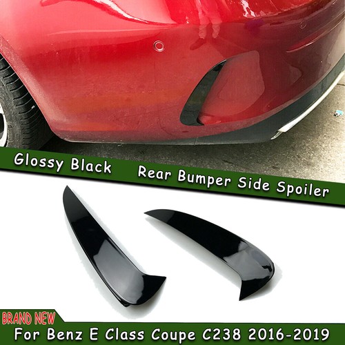 Glossy black rear bumper - glossy,