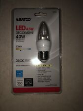 Satco 4.5W LED B11 Bulb