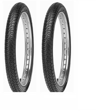 Paire De Pneus De Cyclomoteur