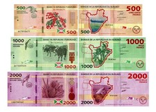 Burundi 500-2000 Francs 3