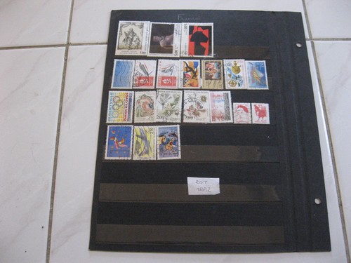 France 1992 lot timbres - lot,