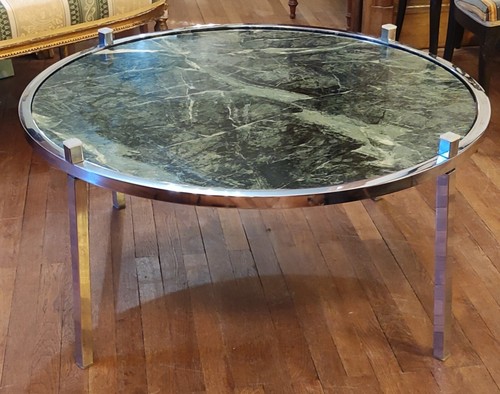 Table basse ronde design - table,