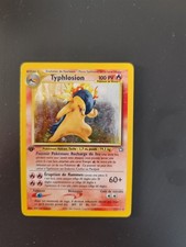 carte pokemon Typhlosion edition 1 holographique 17/111