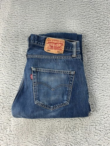 Jean levis 501 bleu coupe - jean,