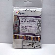 ECHARPE SOIE A PEINDRE PRESERTI DUPONT 140*45 cm NENUPHAR S4625 PONGE 09