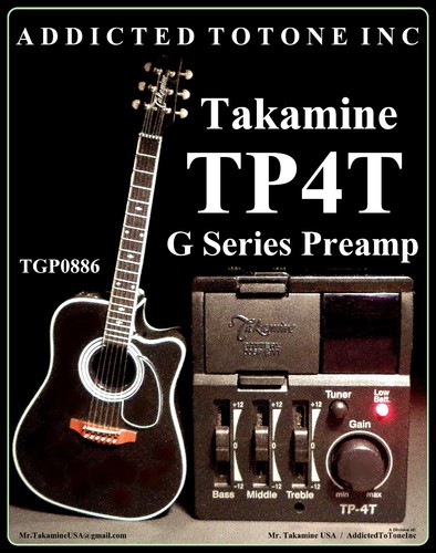 Takamine series tp4t preamp - takamine,