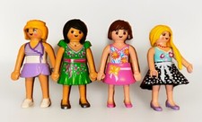 lot de 4 figurines Playmobil Vêtements À Clip