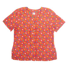 Blouse imprimée vintage - imprimée,