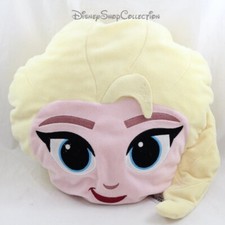 Coussin tête Elsa DISNEY La Reine des neiges Frozen princesse visage 30 cm (DOU)