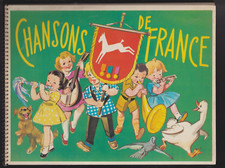 Album image chocolat Poulain : chansons de France