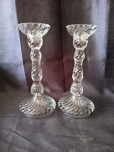 Paire ancien chandeliers - d'ancien,