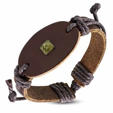 Bracelet ajustable en cuir