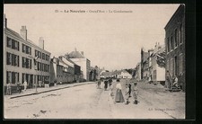 CPA Le Nouvion, Grand´Rue, le Gendarmerie 